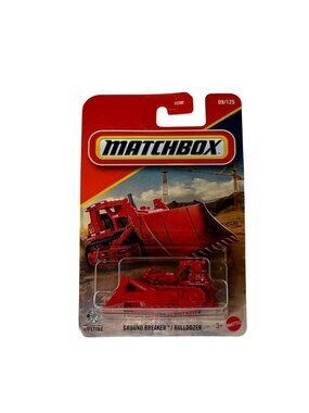 Matchbox Ground Breaker Bulldozer Construction Vehicle Diecast New